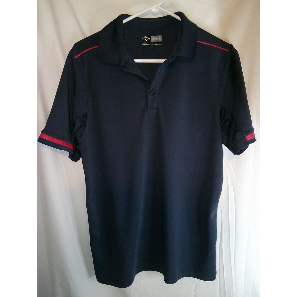 Callaway Golf‎ Polo Shirt Opti-Dri Moisture Wicking Athletic Fit Mens S